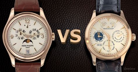 patek vs jaeger lecoultre.